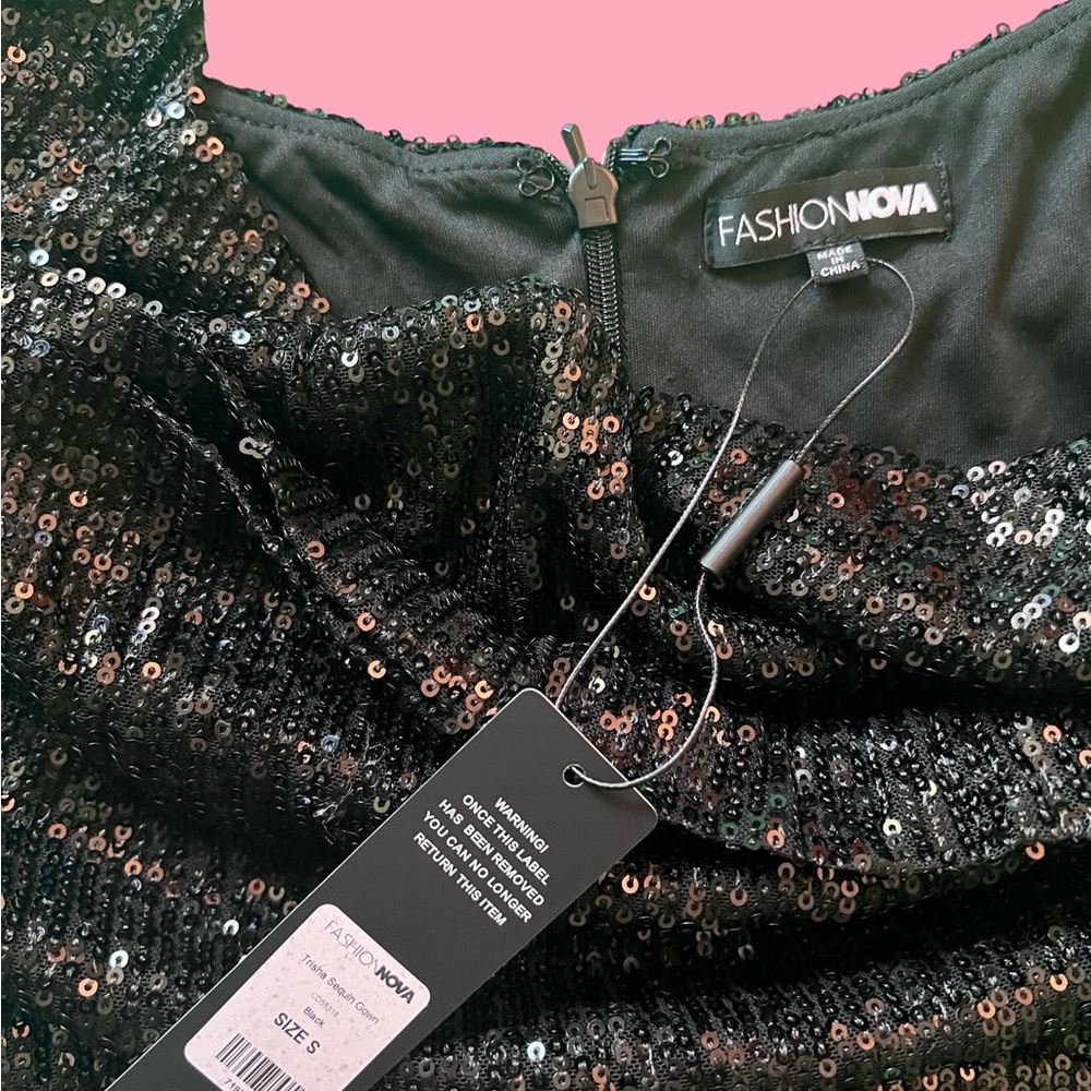 SOLD Fashion Nova Sequin Dress - Picture 7 of 7